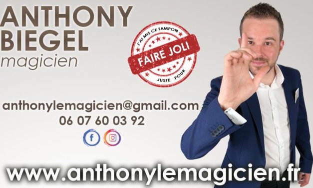 > MER 25 OCTOBRE : Anthony le Magicien