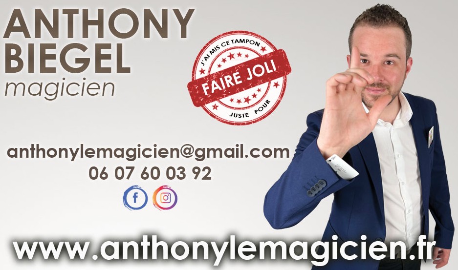 > MER 25 OCTOBRE : Anthony le Magicien